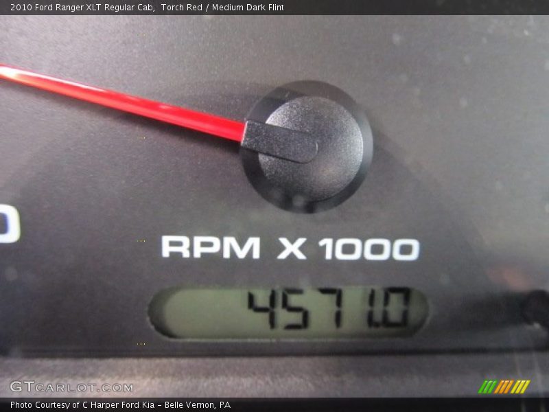 Torch Red / Medium Dark Flint 2010 Ford Ranger XLT Regular Cab