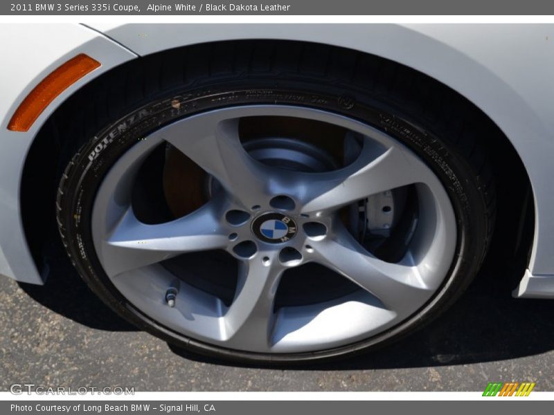 Alpine White / Black Dakota Leather 2011 BMW 3 Series 335i Coupe