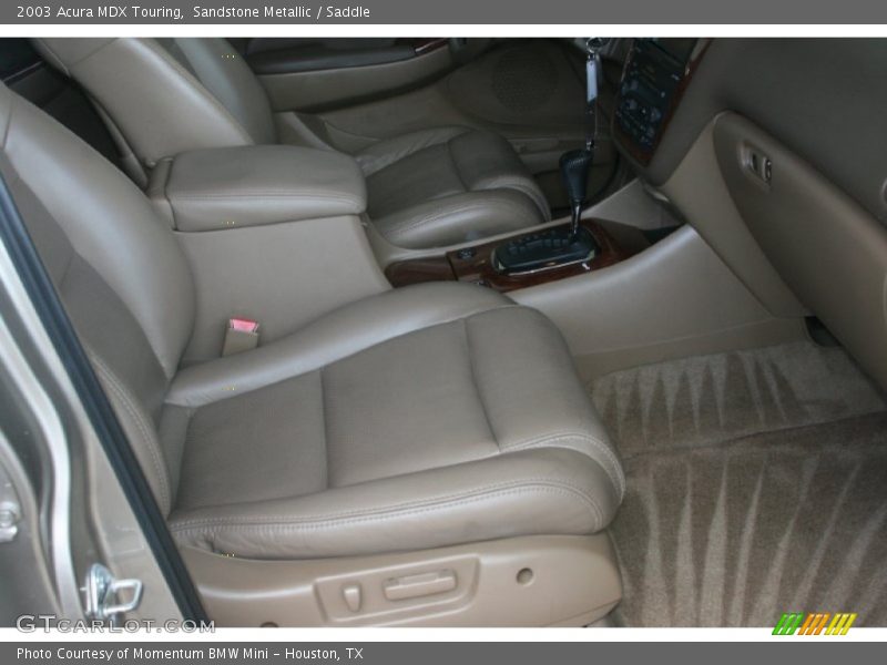 Sandstone Metallic / Saddle 2003 Acura MDX Touring