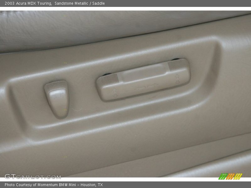 Sandstone Metallic / Saddle 2003 Acura MDX Touring