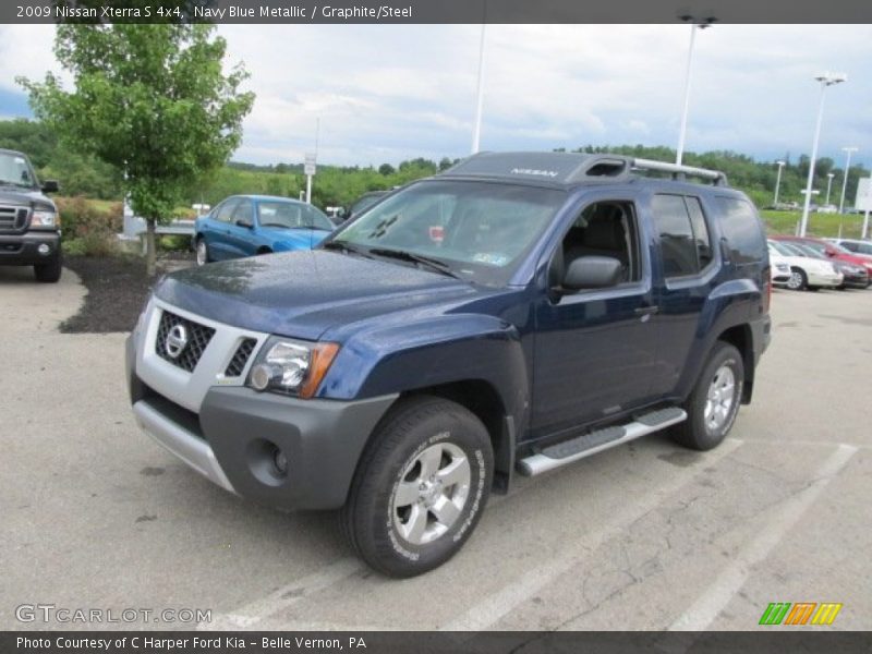 Navy Blue Metallic / Graphite/Steel 2009 Nissan Xterra S 4x4