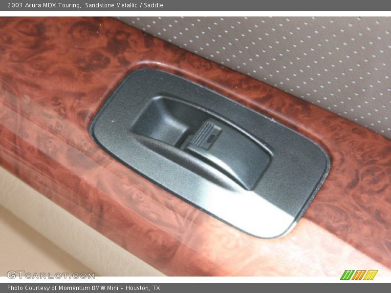 Sandstone Metallic / Saddle 2003 Acura MDX Touring