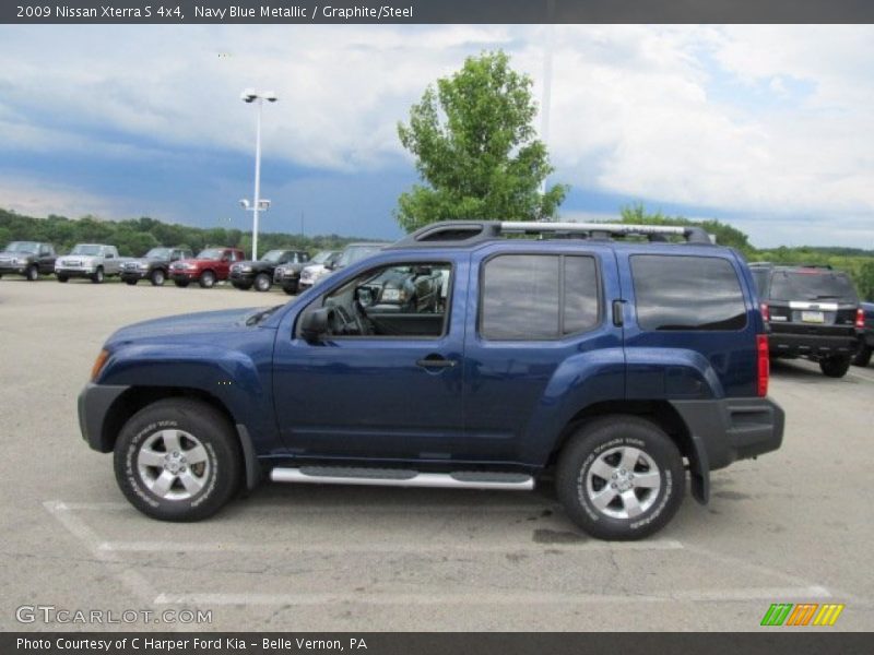 Navy Blue Metallic / Graphite/Steel 2009 Nissan Xterra S 4x4