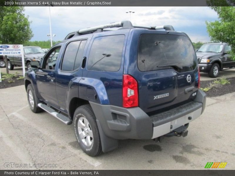 Navy Blue Metallic / Graphite/Steel 2009 Nissan Xterra S 4x4