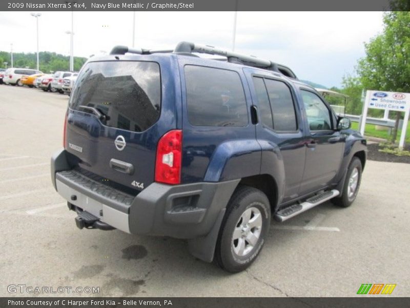 Navy Blue Metallic / Graphite/Steel 2009 Nissan Xterra S 4x4