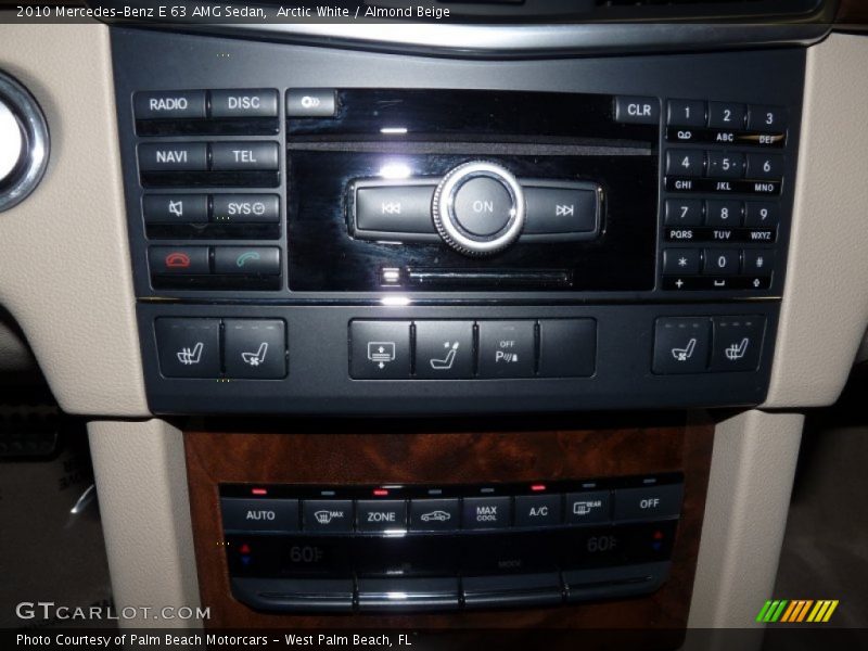 Controls of 2010 E 63 AMG Sedan