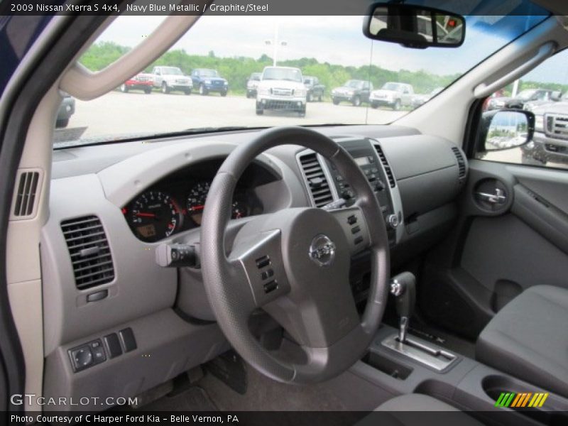 Navy Blue Metallic / Graphite/Steel 2009 Nissan Xterra S 4x4