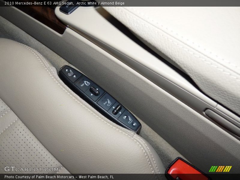 Arctic White / Almond Beige 2010 Mercedes-Benz E 63 AMG Sedan