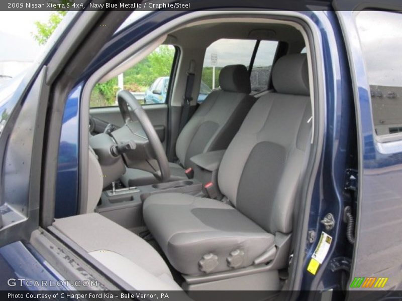 Navy Blue Metallic / Graphite/Steel 2009 Nissan Xterra S 4x4