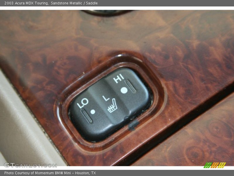 Sandstone Metallic / Saddle 2003 Acura MDX Touring