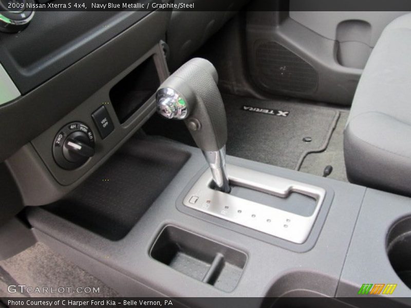 Navy Blue Metallic / Graphite/Steel 2009 Nissan Xterra S 4x4