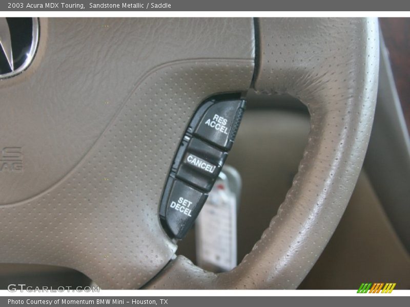 Sandstone Metallic / Saddle 2003 Acura MDX Touring