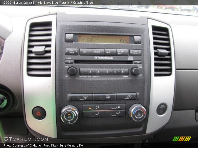 Navy Blue Metallic / Graphite/Steel 2009 Nissan Xterra S 4x4