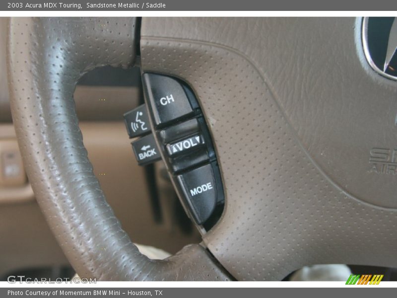 Sandstone Metallic / Saddle 2003 Acura MDX Touring