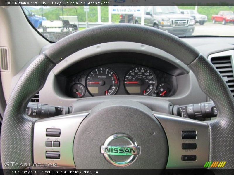 Navy Blue Metallic / Graphite/Steel 2009 Nissan Xterra S 4x4