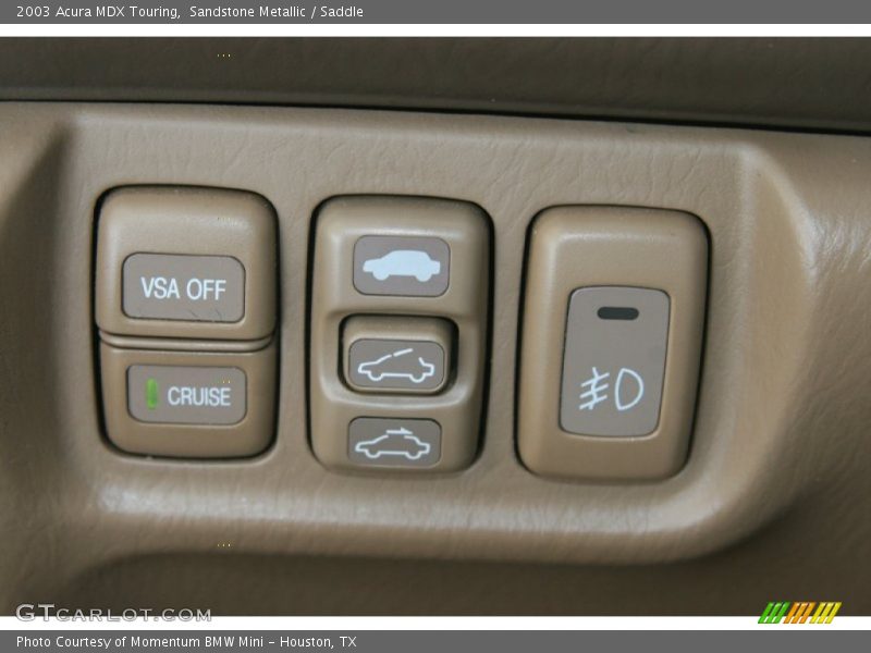 Controls of 2003 MDX Touring