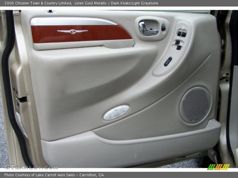 Linen Gold Metallic / Dark Khaki/Light Graystone 2006 Chrysler Town & Country Limited