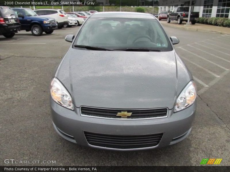 Dark Silver Metallic / Gray 2008 Chevrolet Impala LT