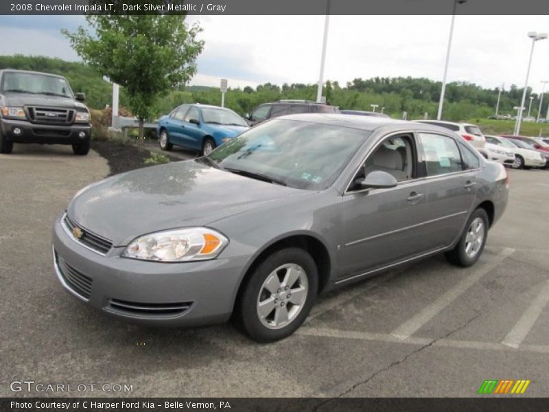 Dark Silver Metallic / Gray 2008 Chevrolet Impala LT