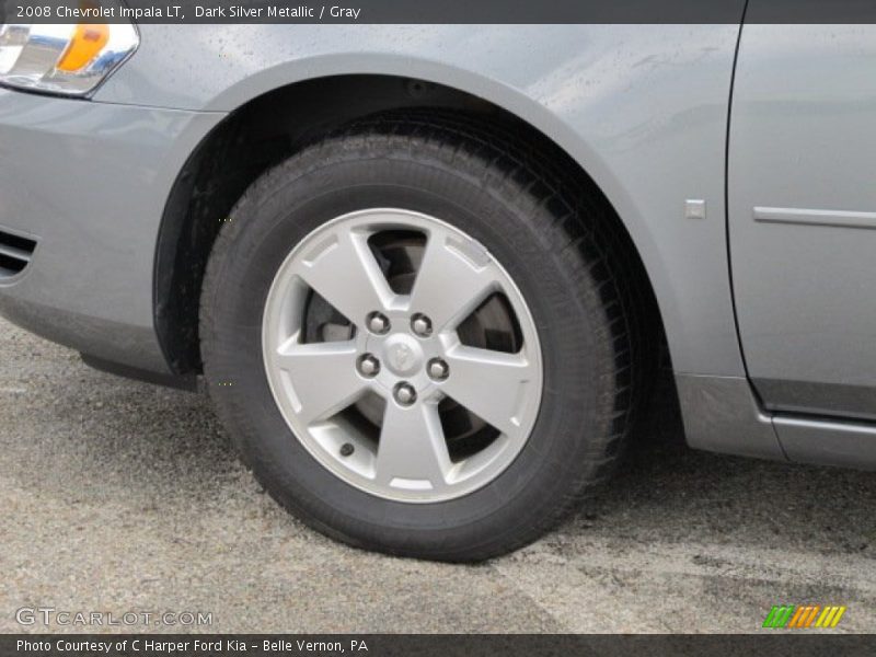 Dark Silver Metallic / Gray 2008 Chevrolet Impala LT