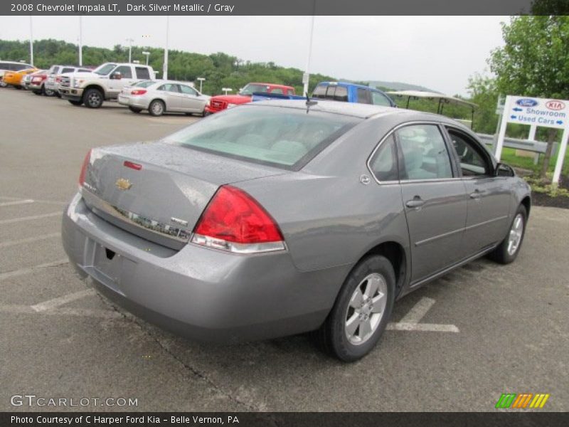 Dark Silver Metallic / Gray 2008 Chevrolet Impala LT