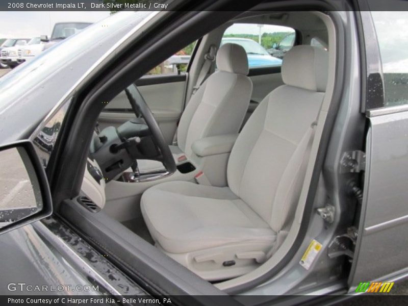 Dark Silver Metallic / Gray 2008 Chevrolet Impala LT