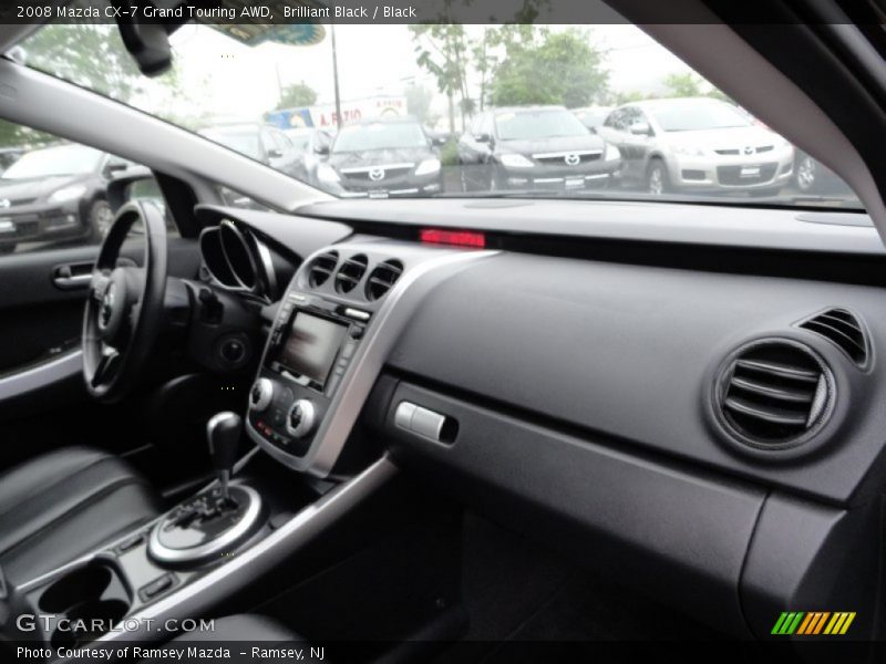 Brilliant Black / Black 2008 Mazda CX-7 Grand Touring AWD