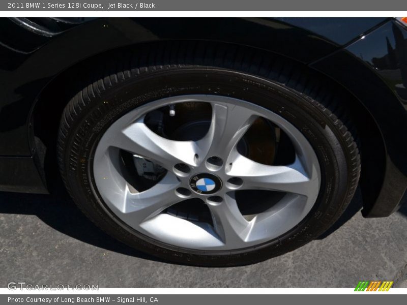 Jet Black / Black 2011 BMW 1 Series 128i Coupe