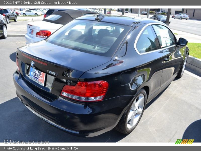 Jet Black / Black 2011 BMW 1 Series 128i Coupe