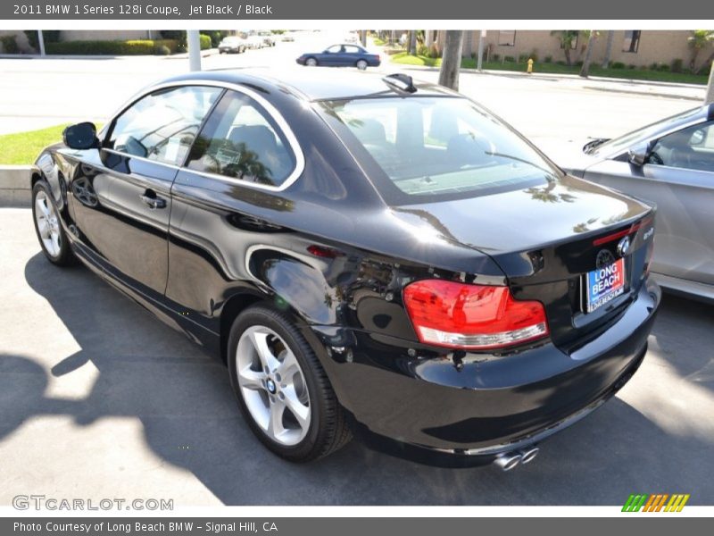 Jet Black / Black 2011 BMW 1 Series 128i Coupe