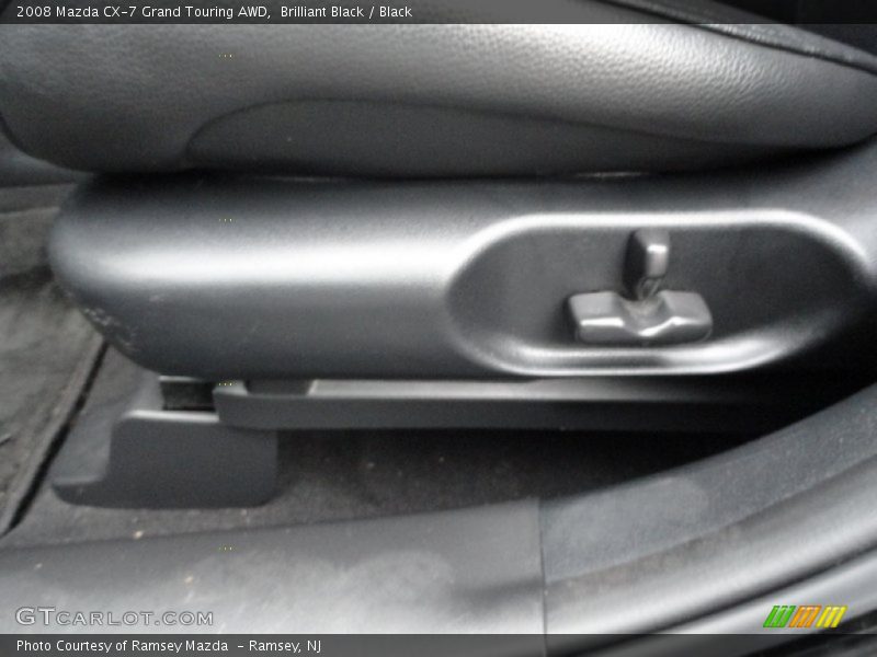 Brilliant Black / Black 2008 Mazda CX-7 Grand Touring AWD