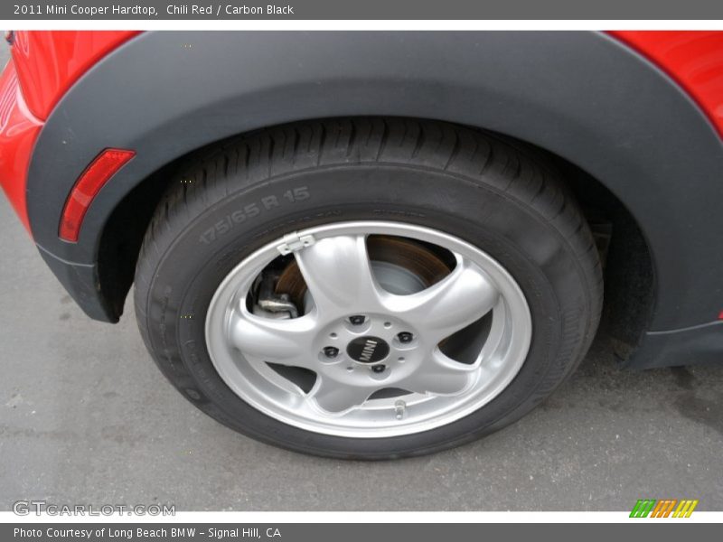 Chili Red / Carbon Black 2011 Mini Cooper Hardtop