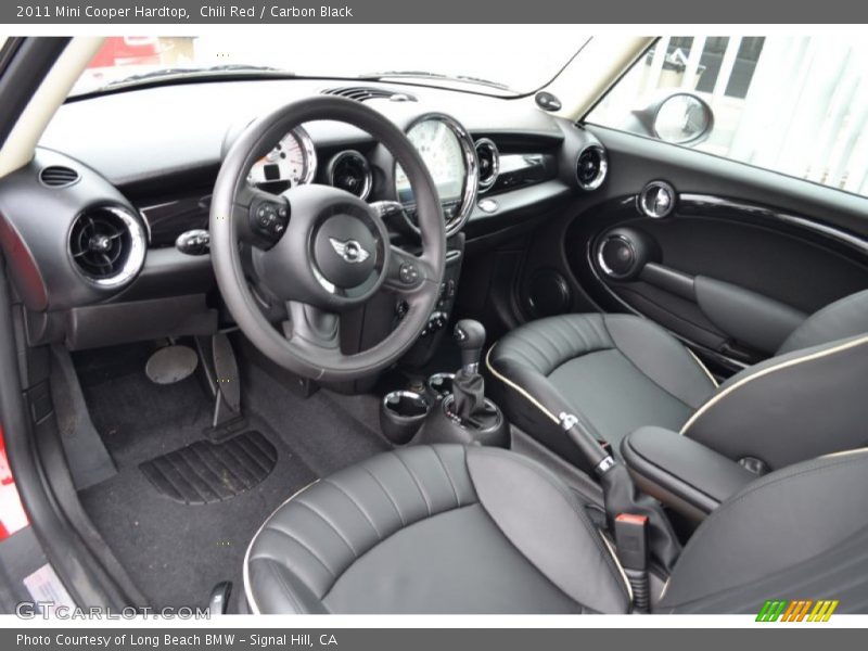Chili Red / Carbon Black 2011 Mini Cooper Hardtop