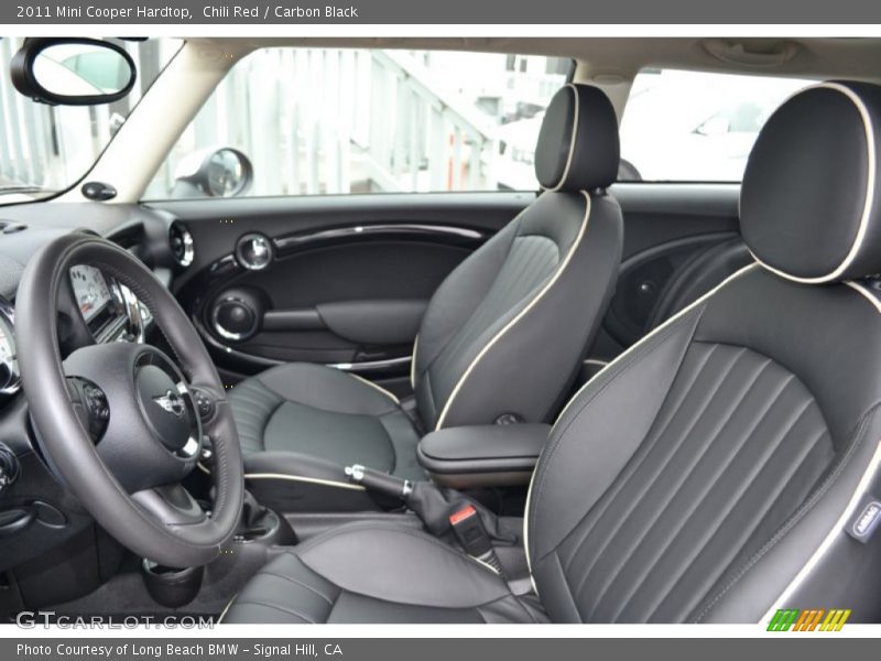 Chili Red / Carbon Black 2011 Mini Cooper Hardtop