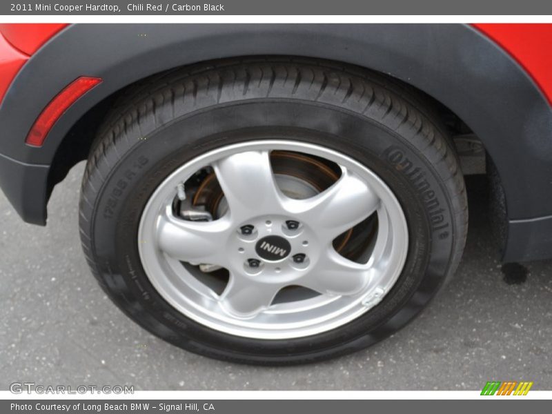 Chili Red / Carbon Black 2011 Mini Cooper Hardtop