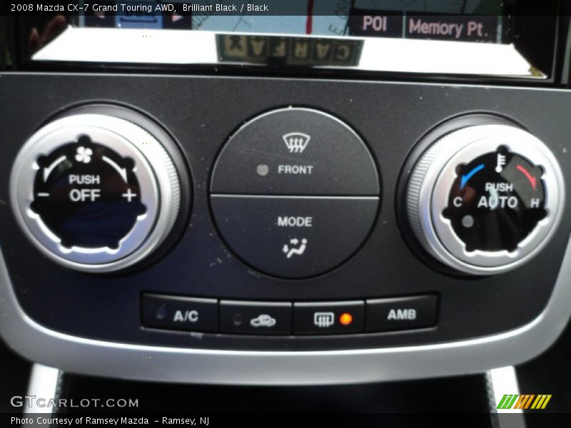 Brilliant Black / Black 2008 Mazda CX-7 Grand Touring AWD