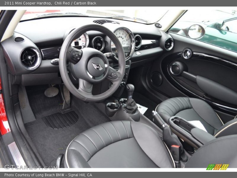 Chili Red / Carbon Black 2011 Mini Cooper Hardtop