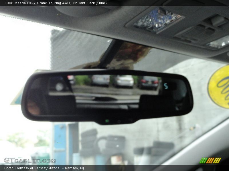 Brilliant Black / Black 2008 Mazda CX-7 Grand Touring AWD