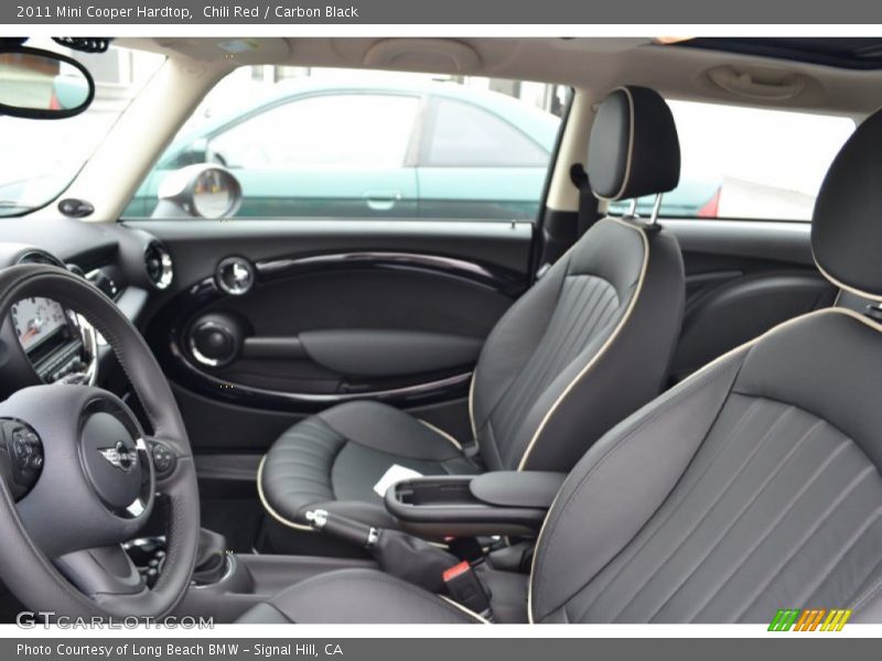 Chili Red / Carbon Black 2011 Mini Cooper Hardtop