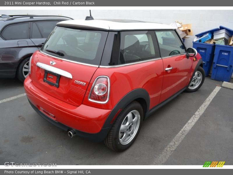 Chili Red / Carbon Black 2011 Mini Cooper Hardtop
