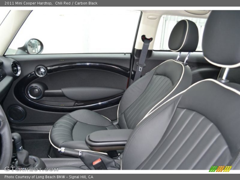 Chili Red / Carbon Black 2011 Mini Cooper Hardtop