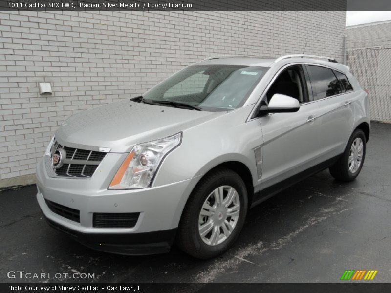 Radiant Silver Metallic / Ebony/Titanium 2011 Cadillac SRX FWD