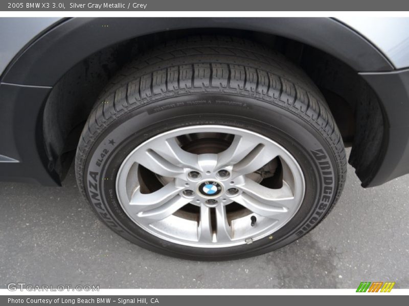 Silver Gray Metallic / Grey 2005 BMW X3 3.0i