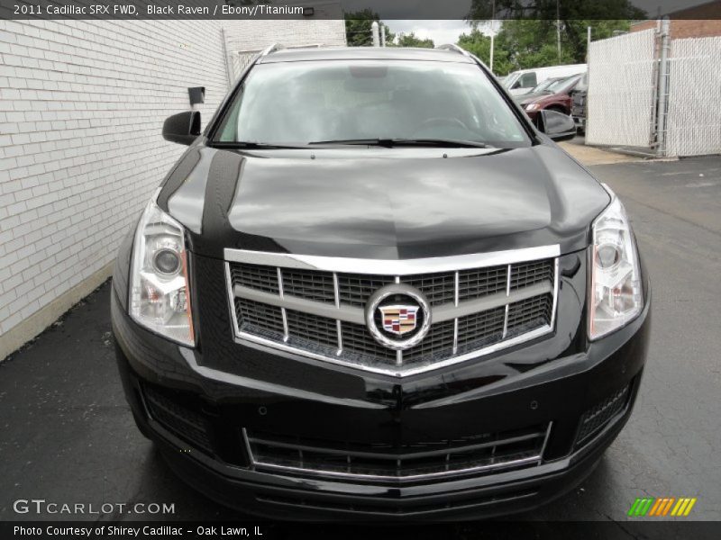 Black Raven / Ebony/Titanium 2011 Cadillac SRX FWD