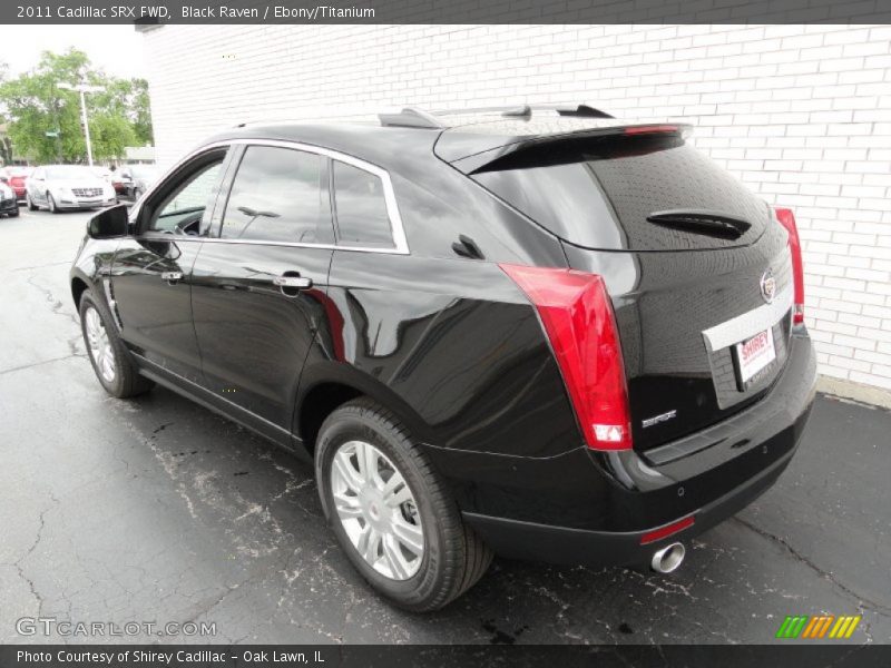 Black Raven / Ebony/Titanium 2011 Cadillac SRX FWD