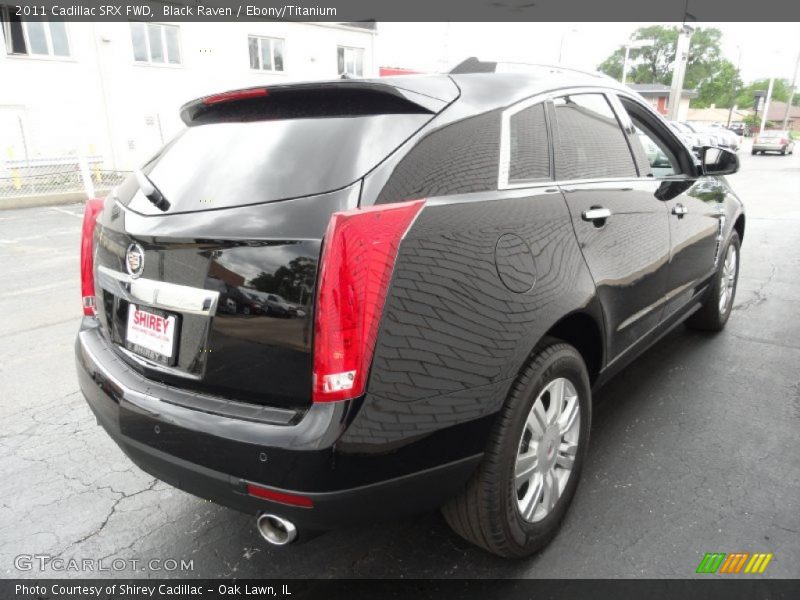 Black Raven / Ebony/Titanium 2011 Cadillac SRX FWD