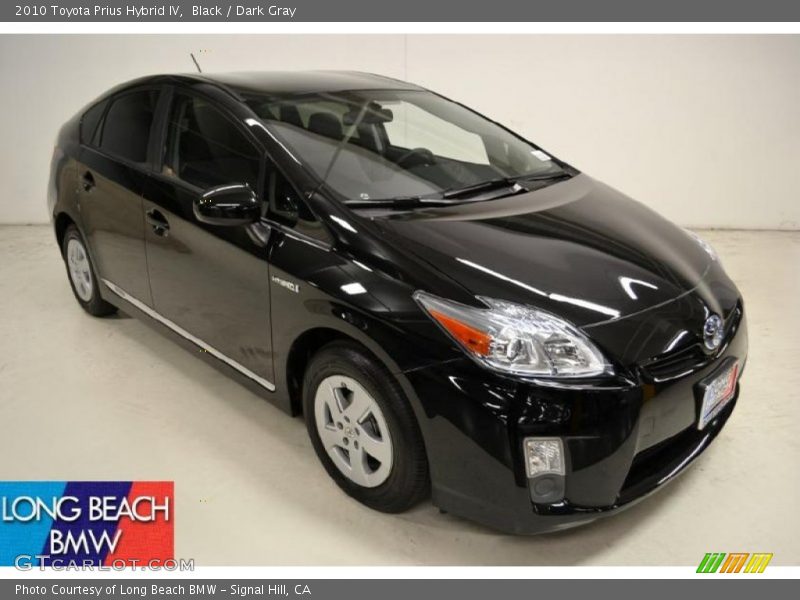 Black / Dark Gray 2010 Toyota Prius Hybrid IV