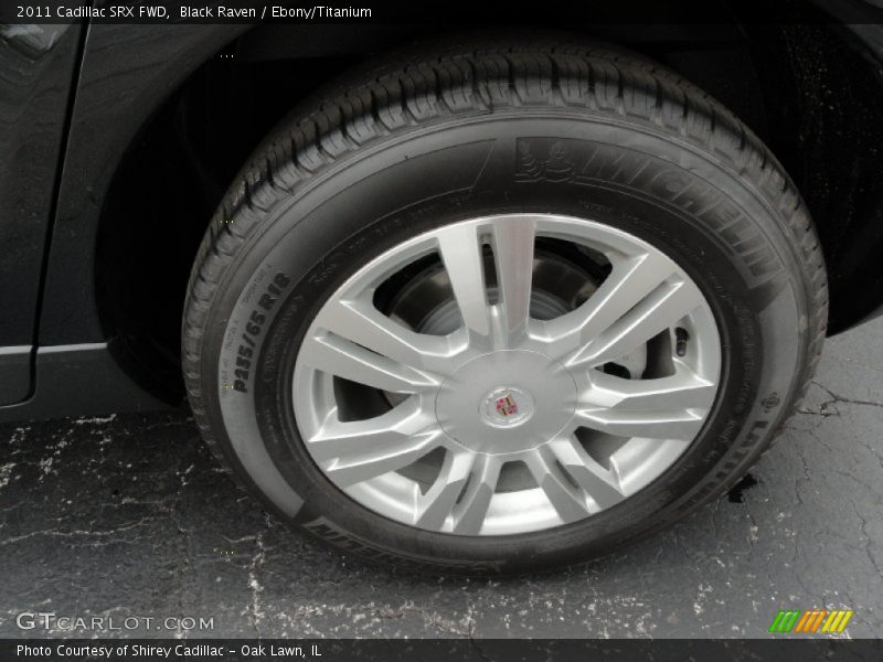 Black Raven / Ebony/Titanium 2011 Cadillac SRX FWD