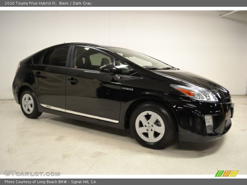 Black / Dark Gray 2010 Toyota Prius Hybrid IV