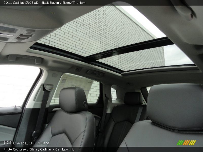 Black Raven / Ebony/Titanium 2011 Cadillac SRX FWD